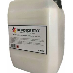 densificador de litio para concreto 4 litros