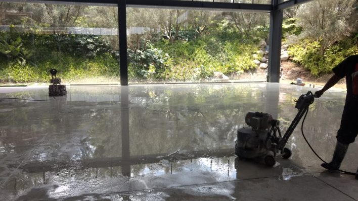 Pulido de Pisos 21 concreto pullido con desbastadora acme